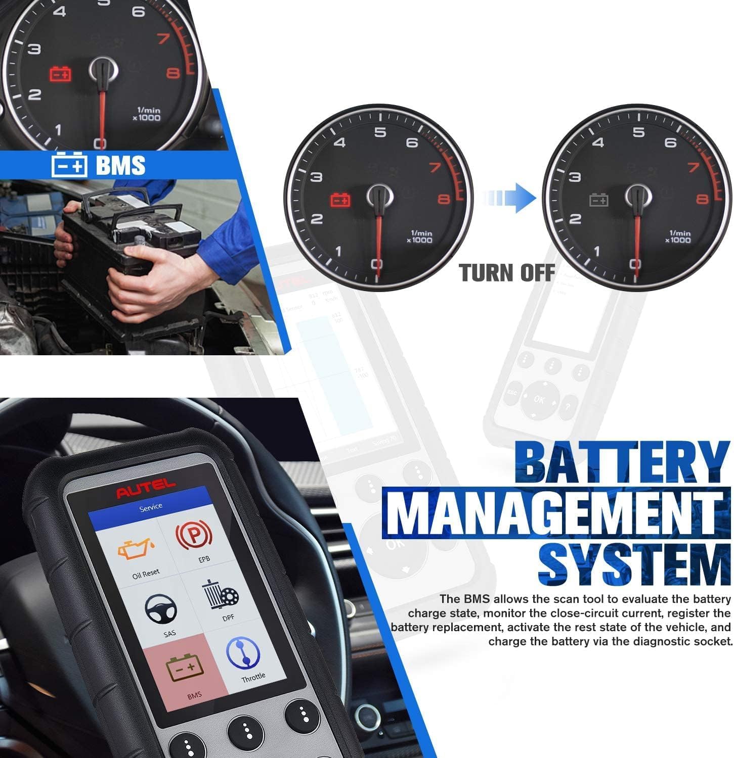 Amazon.com: Autel MaxiDiag MD806 PRO OBD2 Scanner: Full Systems